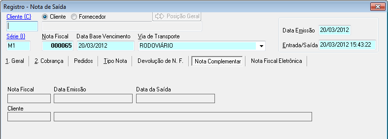 Registro - nota de saida - nota complementar.png